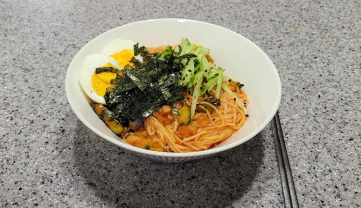  [비빔국수레시피] 백종원양념장을 이용한 비빔국수만들기