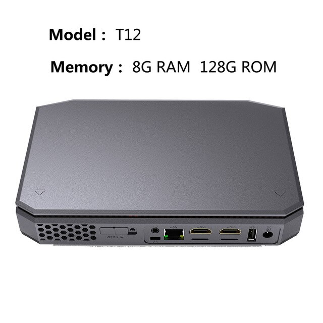 많이 찾는 미니데스크탑 AMD A4 7210 T12 Mini PC WIN10 4G 64G / 8G 128G Bluetooth 4.2 HDMI USB RJ45 Dual band WI