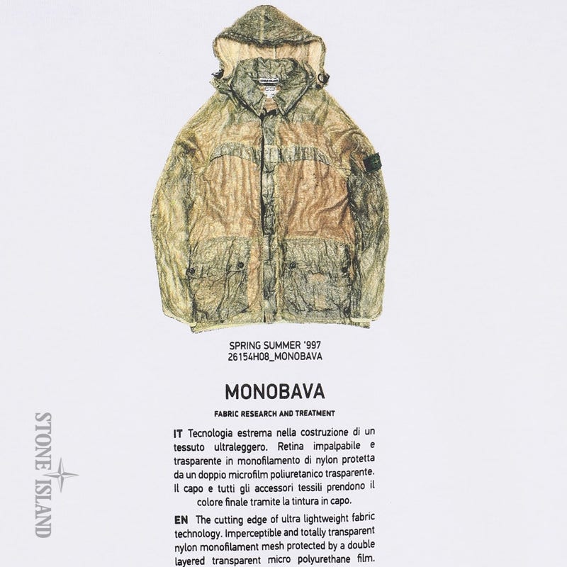 스톤아일랜드 ARCHIVIO PRJ 모노바다 티셔츠 WT