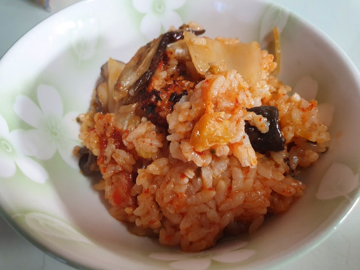 김치냄비밥 만들기