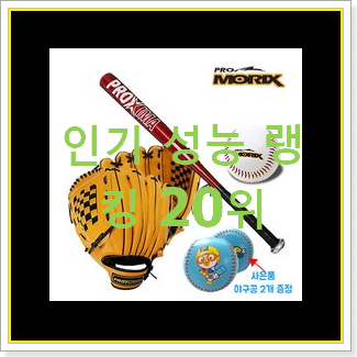  특가 야구용품 탑20 순위 베스트 핫딜 랭킹 20위