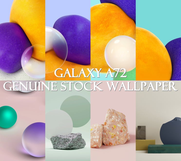  갤럭시 S21 울트라 배경화면 & 아이폰 12 프로 배경화면 [GALAXY A72] WALLPAPERS