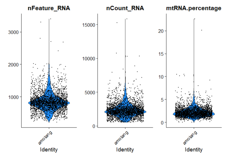 [Single Cell Analysis] Seurat 분석 튜토리얼 1 따라하기 (1) R studio로 pbmc ...
