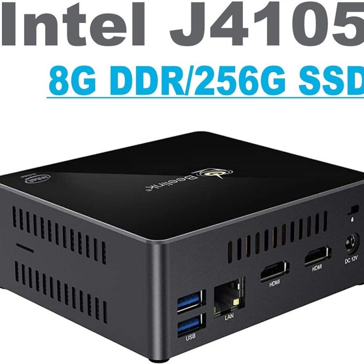 인기 급상승인 Beelink 비링크 미니 PC X45 - Intel Celeron J4105 Processor 4M Cache up to 2.50 GHz 8G RAM 256G SS 인기 급상승인 Beelink 비링크 미니 PC X45 - Intel Celeron J4105 Processor 4M Cache up to 2.50 GHz 8G RAM 256G SS