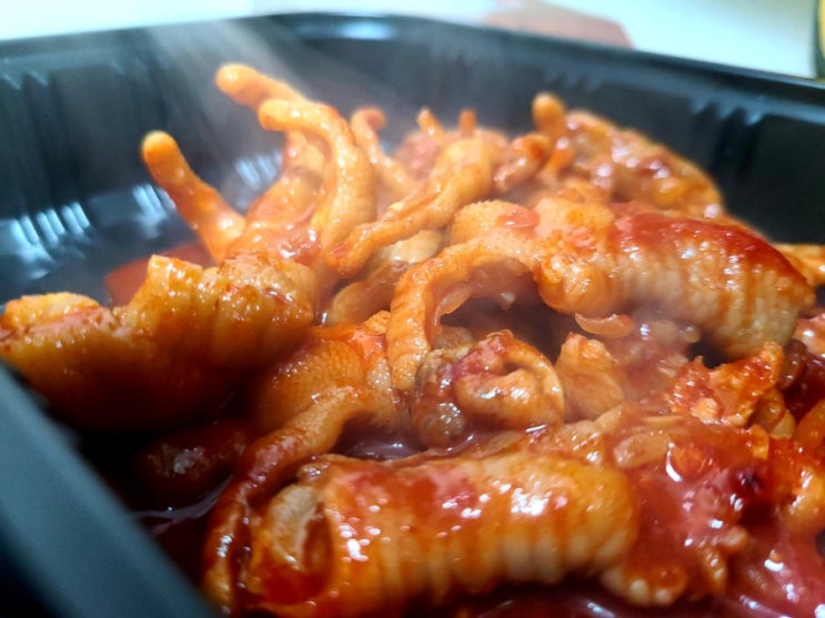  요리하다 직화 불닭발 후기 (야들야들,존맛탱)
