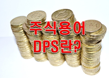  주식용어 주당배당금 'DPS'란?