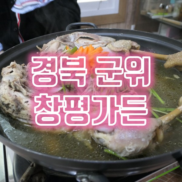  군위 오펠 맛집 화본역 인근 하수오닭백숙 창평가든
