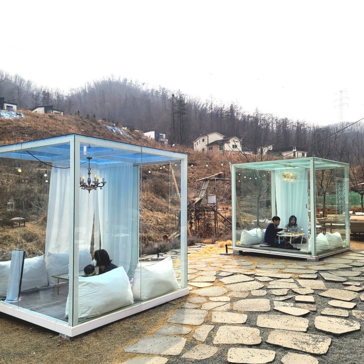  경기 광주 카페, 오포읍 카페 그린그라스풍경 떠오르는 신상 카페로 글라스룸 예약 필수~