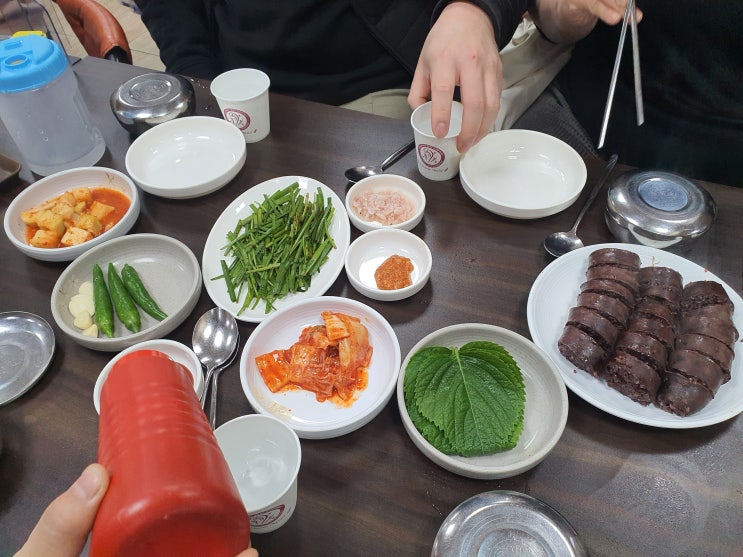 전주여행)전주 피순대국밥 맛집 조점례남문피순대(내돈내산/재방문의사O)