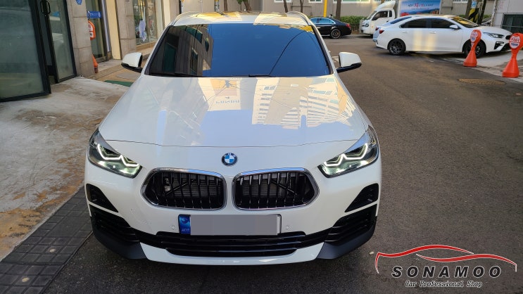  BMW X2 아틀란 네비 게이션장착