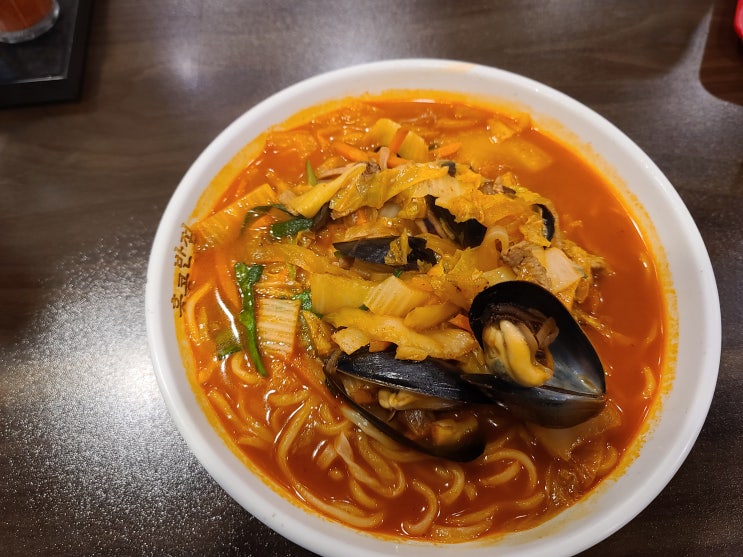  광명사거리역 홍콩반점 짬뽕