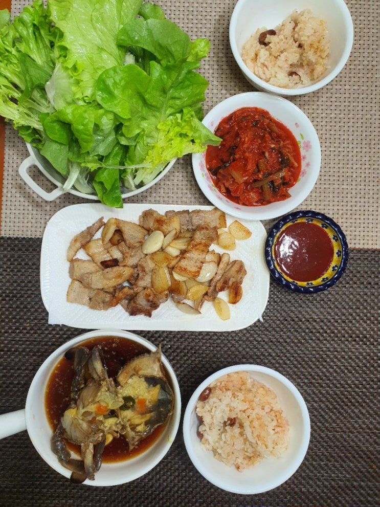  [주간밥상] 든든하게 잘 챙겨먹은 2인 매일밥상(21.03.2주)