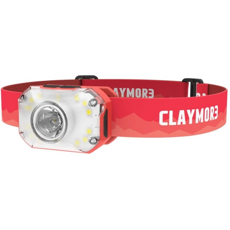 최근 인기있는 Claymore Heady II 헤드램프 LED 플래시라이트 강력한 350Lumens USB 충전식 조명 모드 3개 1200mAh ···