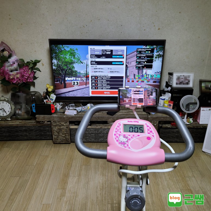 실내 자전거 다이어트 운동 '즈위프트'를 저렴하게 즐기는 방법, M2Me IoT센서 구매 후기(feat. VRFit)
