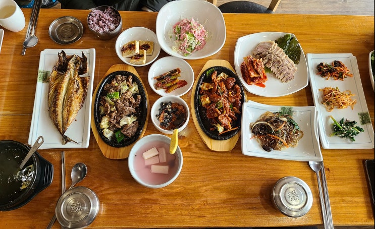  광주 용전동 '용전기와집' 용전기와집 정식