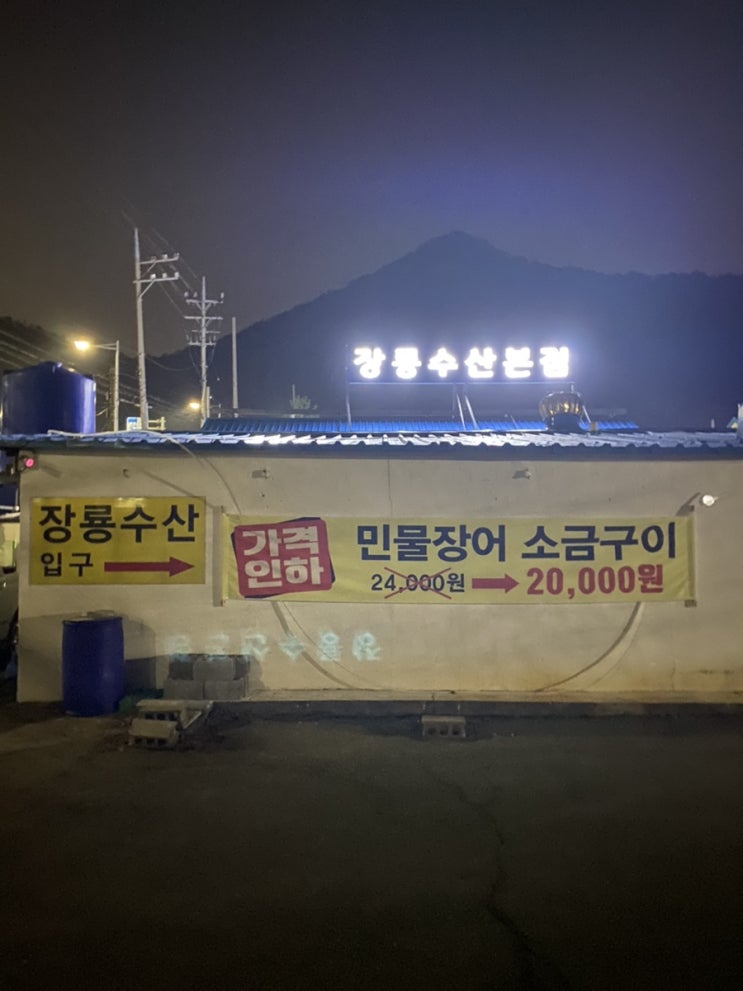 부산 녹산 맛집  )장룡수산 본점 - 민물장어