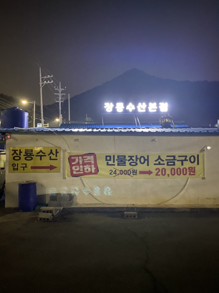  부산 녹산 맛집  )장룡수산 본점 - 민물장어