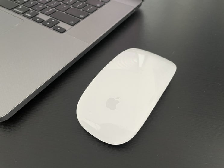  애플 매직마우스2 실버와 맥북 스페이스그레이와의 만남