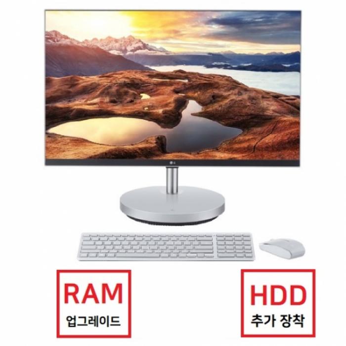 최근 많이 팔린 27V70N-FR50K (Win10홈) 일체형PC [8GB 추가 (총16GB) + 1TB HDD 추가], LG ···