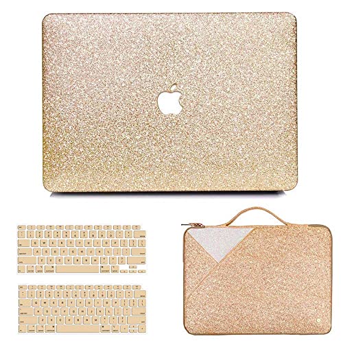 선호도 좋은 EOM MacBook Air 13 인치 케이스 2020 2019 2018 릴리스 A2337 M1 A2179 A1 [Gold Cover Set] - E0367082R5K