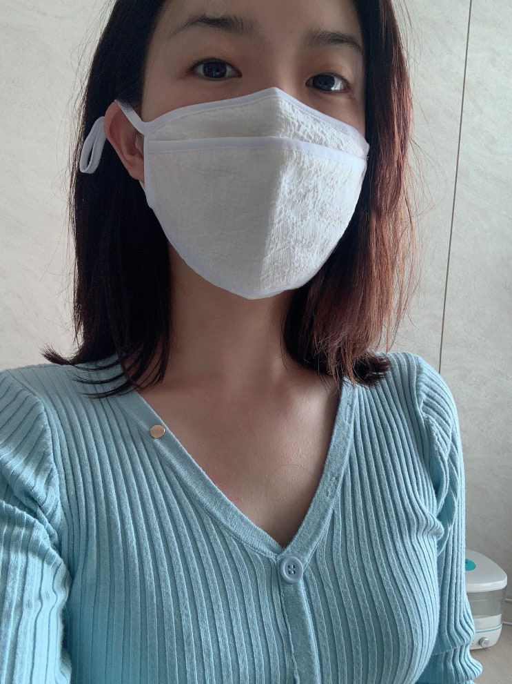  숨쉬기편한 마스크 숲속향기 한지마스크