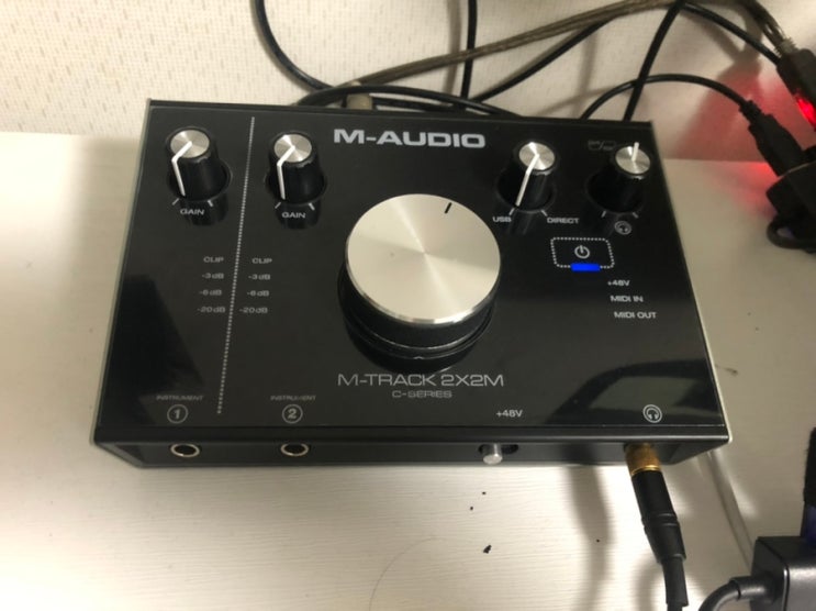  세컨드 오디오 인터페이스 M-AUDIO  M-track
