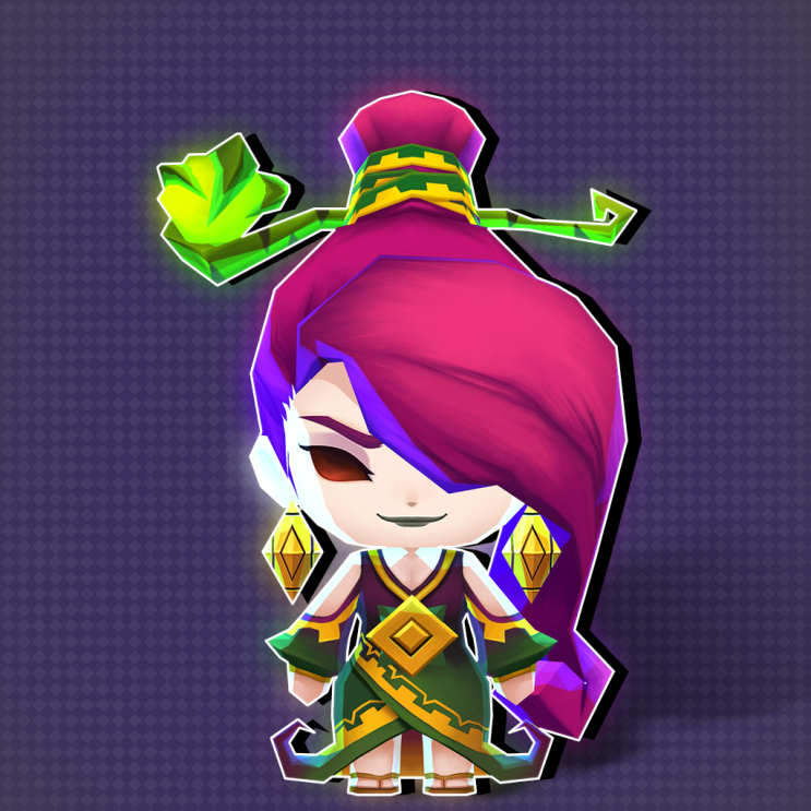 주술사 NPC 캐릭터 Lucia