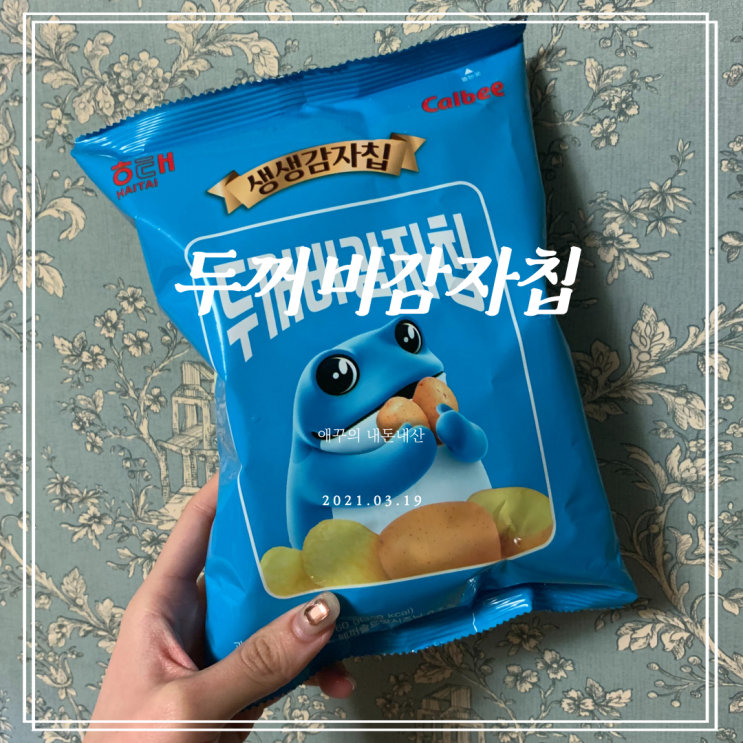  gs편의점 과자 두꺼비감자칩 솔직리뷰!