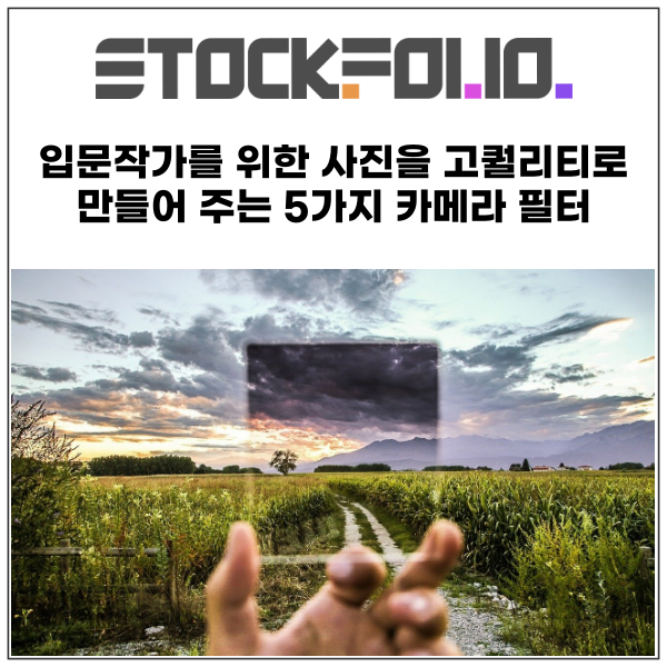  입문작가를 위한 사진을 고퀄리티로 만들어 주는 5가지 카메라 필터