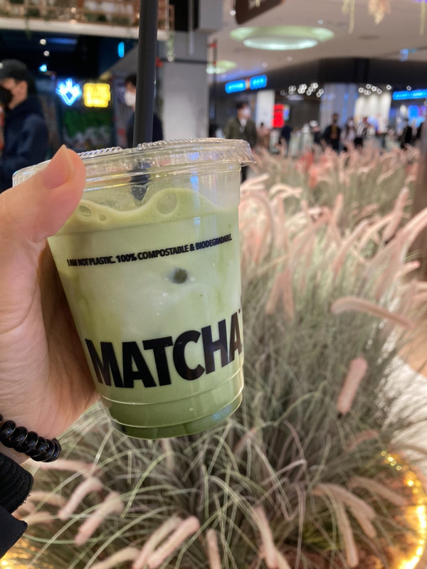  잠실 롯데월드몰 Super matcha 슈퍼 말차 라떼