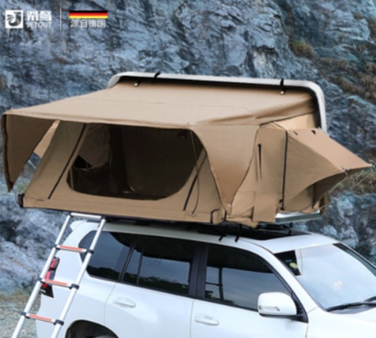 잘나가는 SUV 원터치 차박텐트 루프탑텐트 캐딜락 펠리세이드 렉스턴 싼타페 카니발 도킹 쉘터 카텐트, 화이트 하드커버+카키 가로봉 좋아요 잘나가는 SUV 원터치 차박텐트 루프탑텐트 캐딜락 펠리세이드 렉스턴 싼타페 카니발 도킹 쉘터 카텐트, 화이트 하드커버+카키 가로봉 좋아요