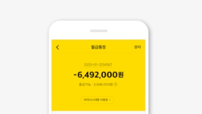  카카오뱅크 마이너스통장 대출 및 비상금대출 차이