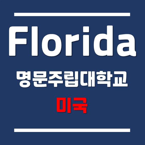  [미국 주립대학교] 미국 상위 1% 대학교 - 플로리다 대학교 (University of Florida)