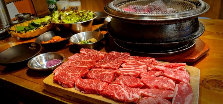  구미 인의동 맛집, 야끼화로(인동, 흑우, 야끼니꾸, 화로구이, 소고기 초밥)