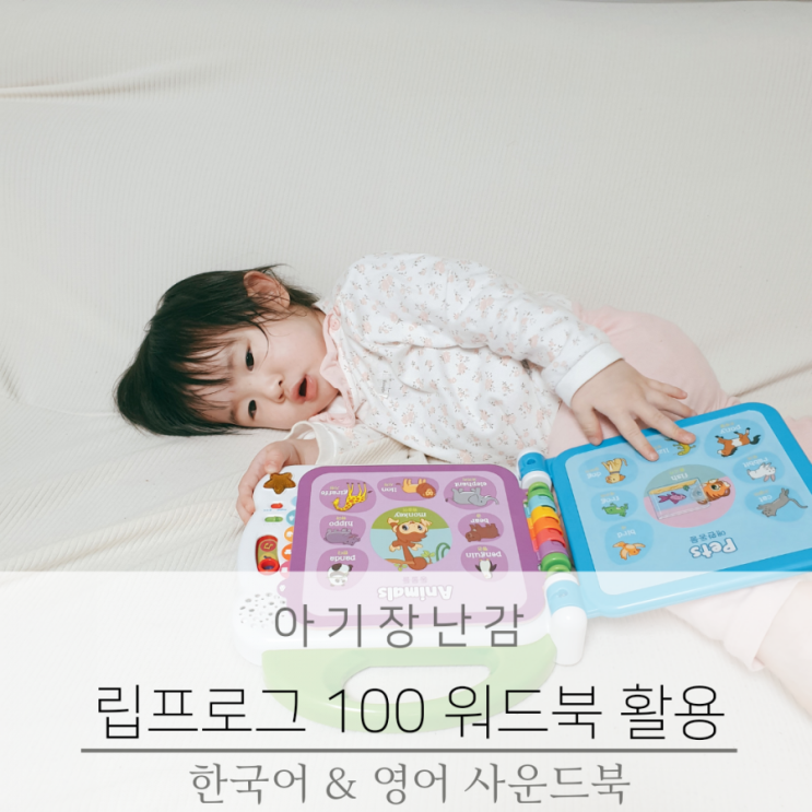 아기 장난감 리프로그 100 워드 북