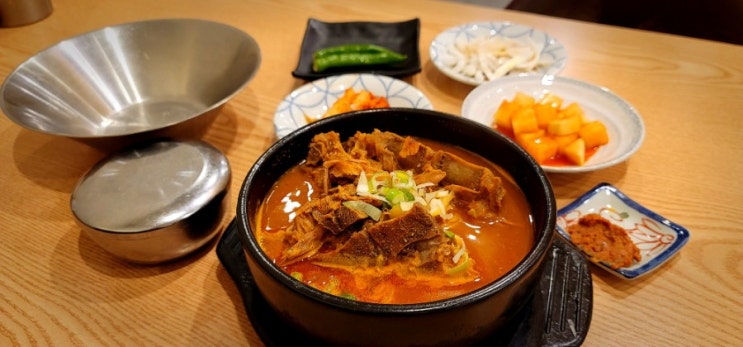  구미 옥계 맛집,1번찜(4,800원 뼈다귀 해장국, 감자탕, 통뼈찜)