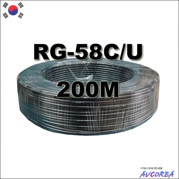 많이 팔린 우성텔레콤 RG-58C/U 동축케이블 (50옴) 200M ··· 많이 팔린 우성텔레콤 RG-58C/U 동축케이블 (50옴) 200M ···