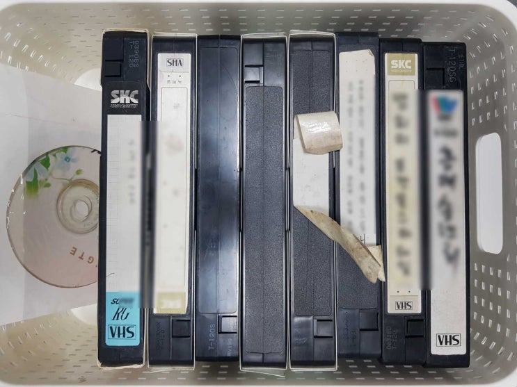  옛날 비디오테이프, DVD 디지탈 변환