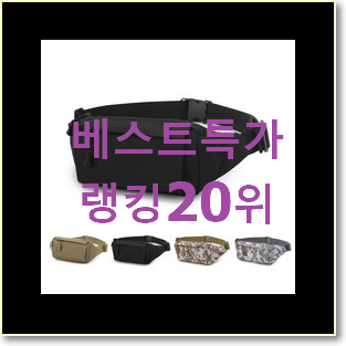  진또배기 힙색 탑20 순위 핫딜로 사요