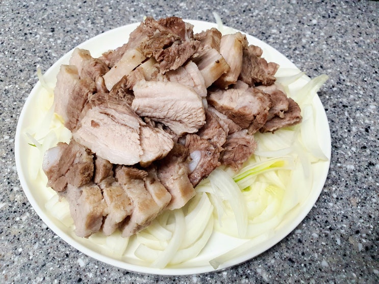  수육 보쌈 만들기