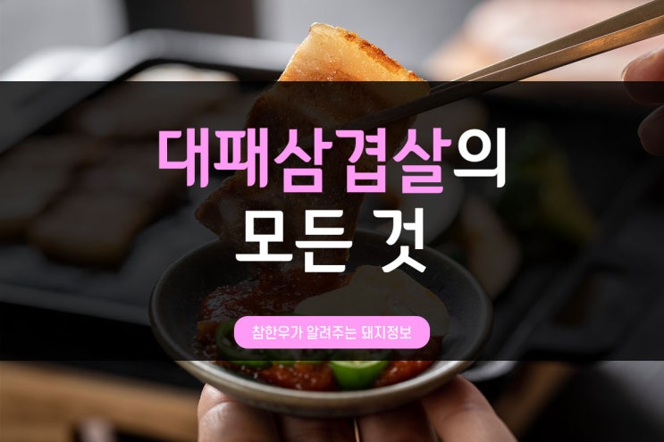  전통참한우가 알려주는 돼지정보_대패삼겹살의 모든것