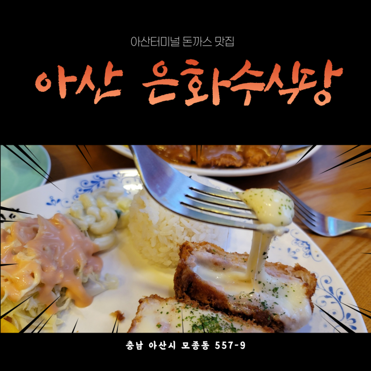  아산터미널 돈까스 맛집-아산 은화수식당