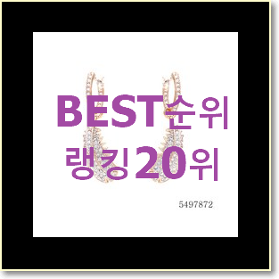  검증된 스와로브스키귀걸이 선택 랭킹순위모음