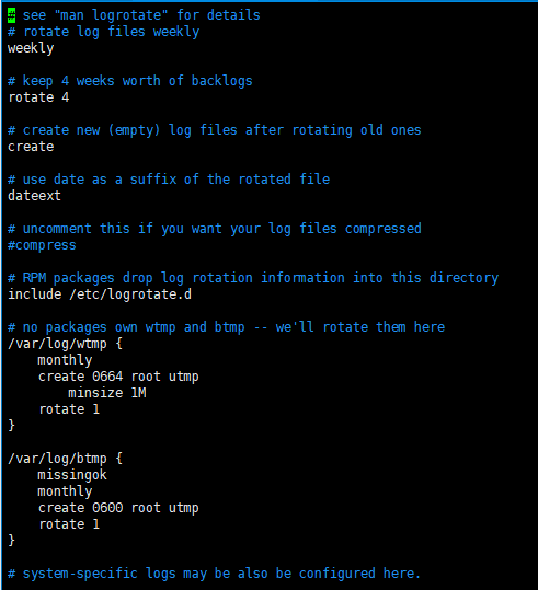  Linux] 로그 파일 날짜별 생성(logrotate)