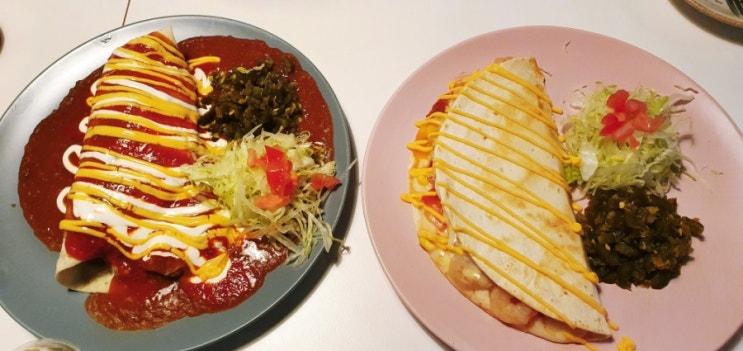  합정 퀘사디아 맛집 '멕시코 식당'-오므라이스 JMT