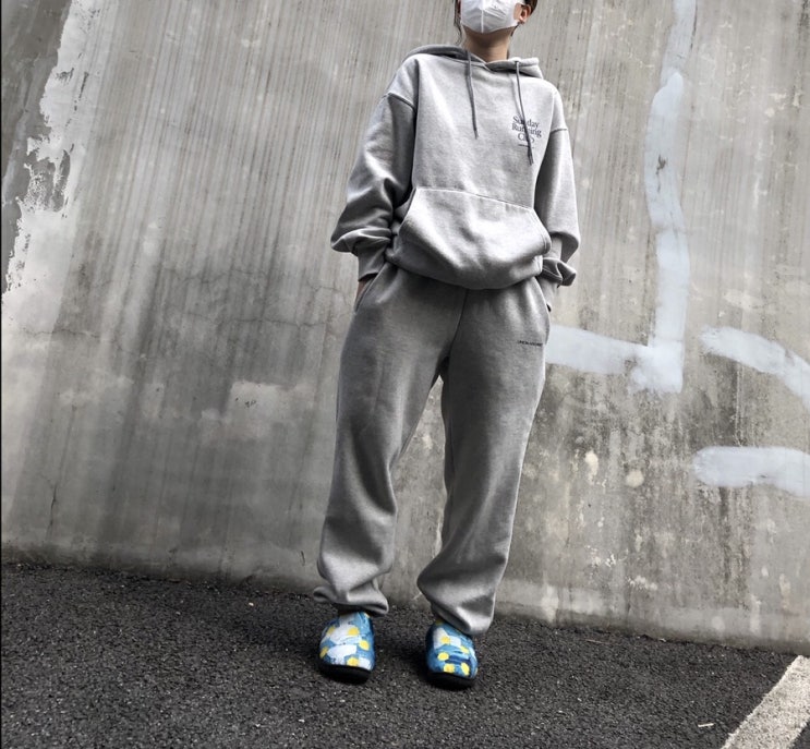  유니온 아카이브 트레이닝복 세트 후드티 바지 내돈내산