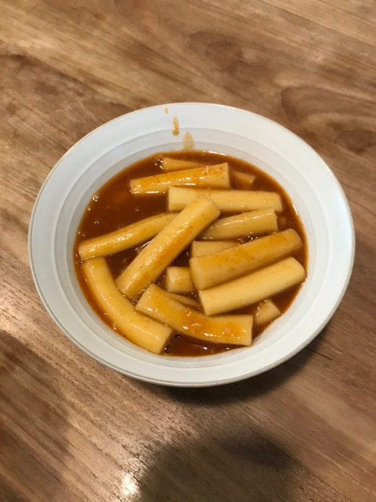 [1년 전 오늘] 천안 쌍용동 쌍용역(나사렛대) 마늘떡볶이 김말이 오징어튀김 포장 / 천안식후감