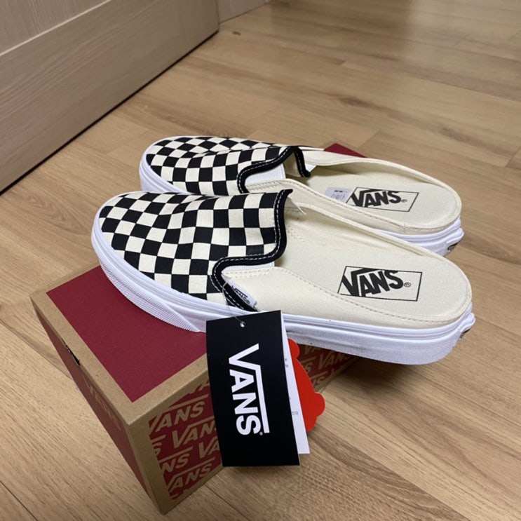  반스(VANS) :: 데일리 신발 추천, 반스 체커보드 뮬 사이즈 tip!
