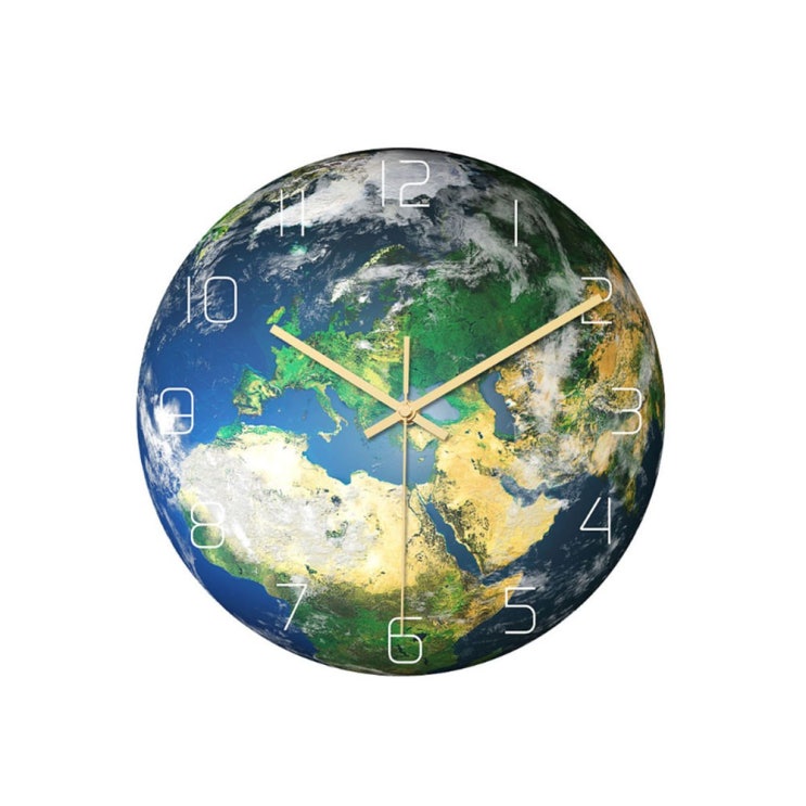 선호도 높은 라이톰 지구는 둥글다 야광 벽 시계, 유럽 추천해요