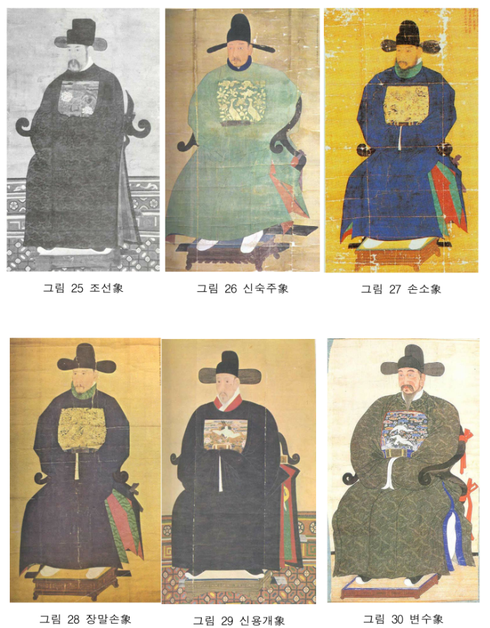 조선시대의 관복 단령 변화 (1기~4기) : 네이버 블로그
